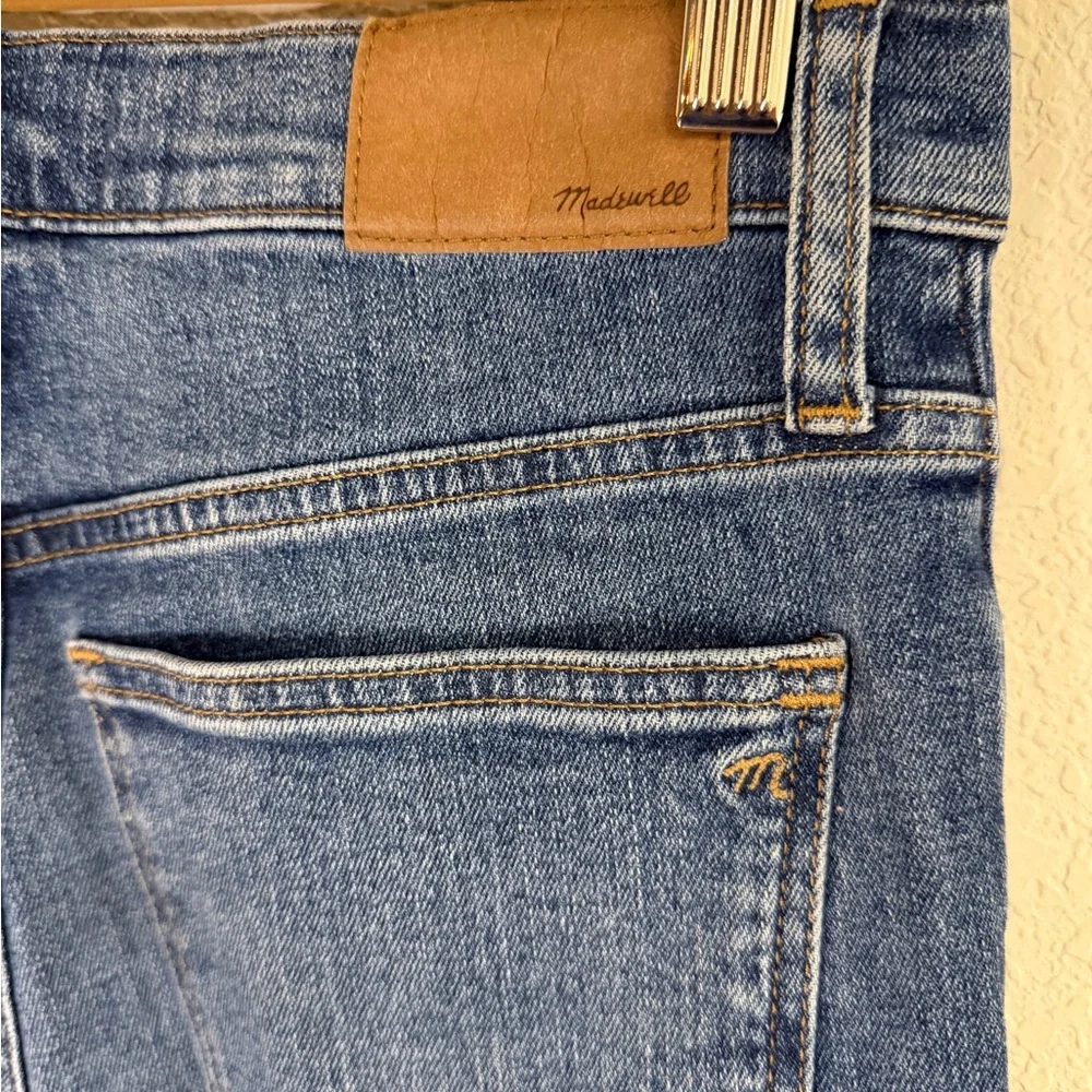 Madewell Cali-Demi Boot Jeans in Bodney Wash High Rise Blue Denim Size 25 - Picture 9 of 12